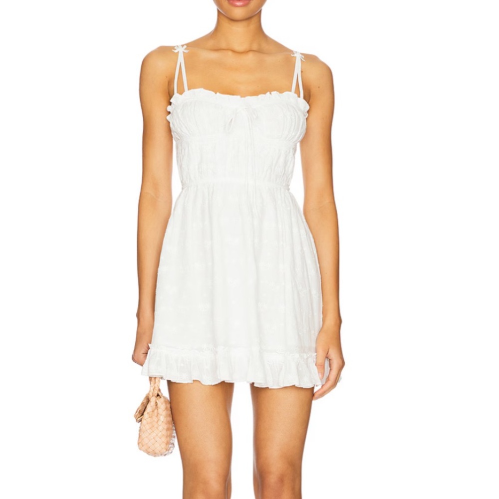 NWOT Edie Eyelet Slip Dress in White
For Love & Lemons (xs)